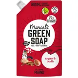 Gel recharge mains vegan Argan Oudh MARCEL GREEN SOAP