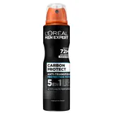 Déodorant spray homme Anti-transpirant Carbon Protect 5en1 MEN EXPERT