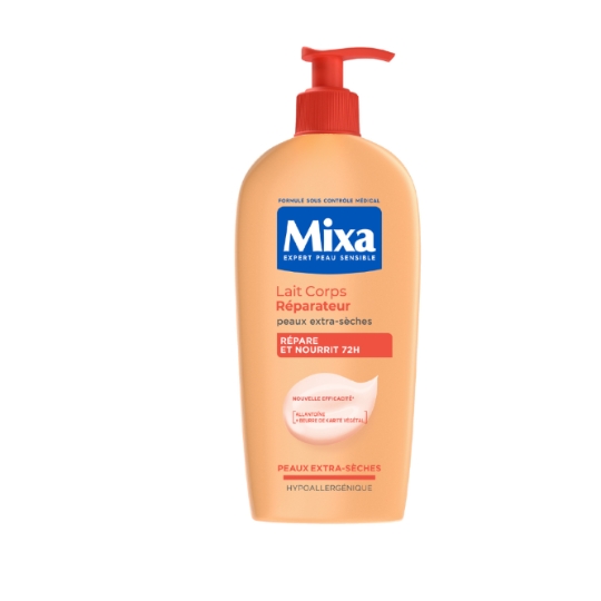 Lait Corps Réparateur pour Peaux Extra-Sèches MIXA