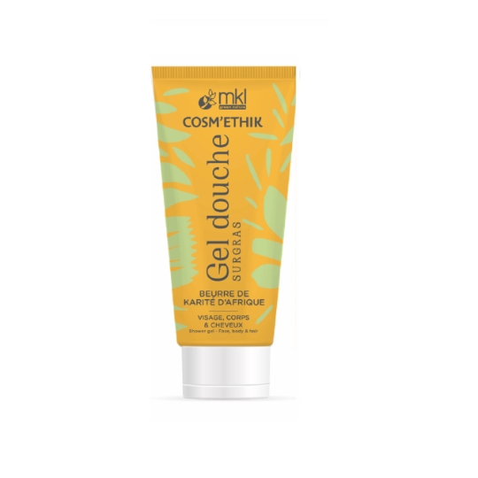 Gel douche Surgras Beurre de Karité Visage Corps et Cheveux Bio MKL GREEN NATURE