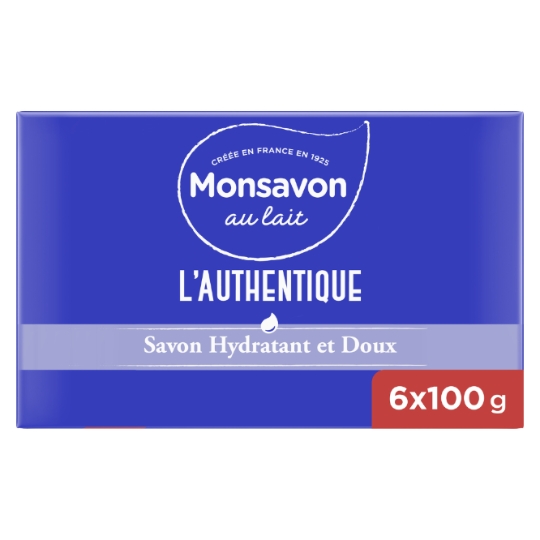 Savon Solide Authentique Au Lait MONSAVON