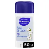 Déodorant stick Anti-transpirant Fleur de coton 48h MONSAVON