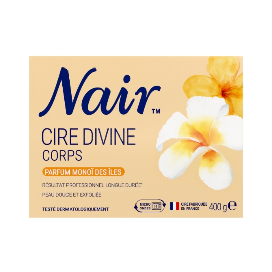 Cire Corps Monoï des îles Poils Courts Longue Durée Sans Bande NAIR