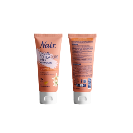 Crème Dépilatoire pour Corps à l'Huile d'Argan NAIR