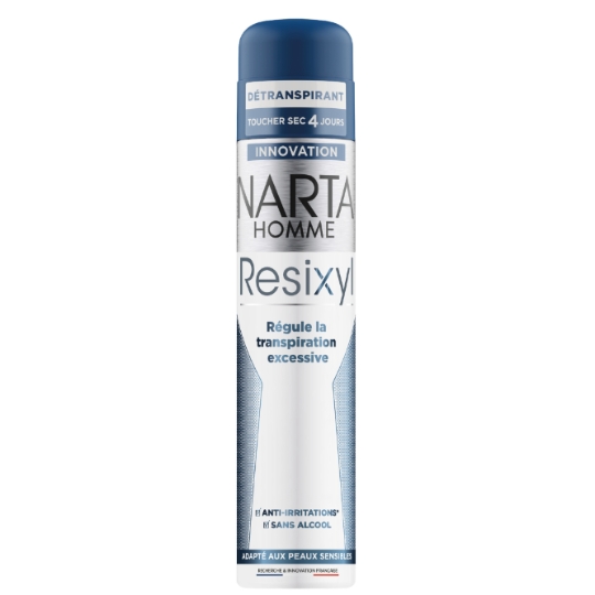 Déodorant Homme spray Anti-transpirant Efficacité 4 jours Resixyl NARTA