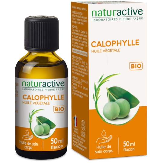 Huile de massage Calophylle 100% Pure et Naturelle Bio NATURACTIVE