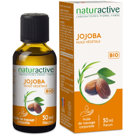 Huile de massage Végétale Jojoba Bio NATURACTIVE