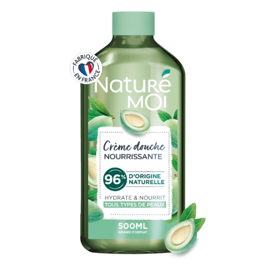 Crème douche Nourrissante Amande Douce Bio NATURE MOI