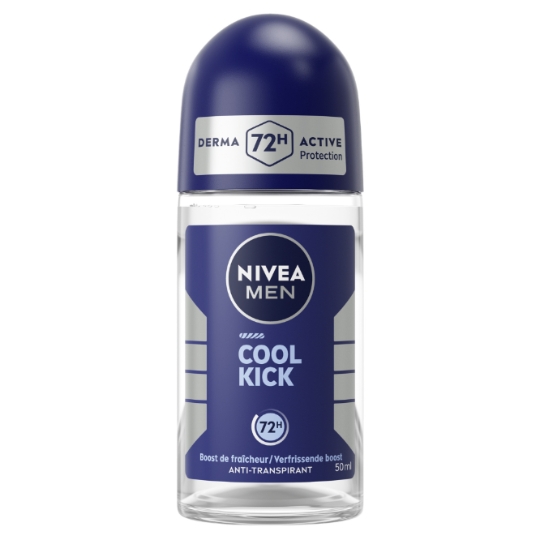 Déodorant bille homme Anti-transpirant 48H Cool Kick NIVEA MEN