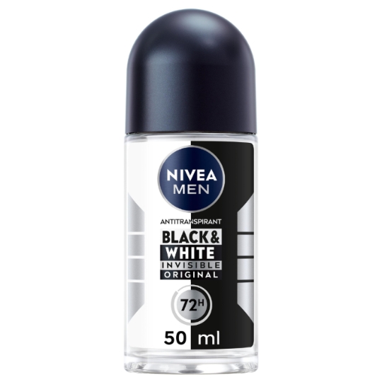 Déodorant bille homme Anti-transpirant Black and White Original NIVEA MEN