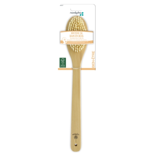 Brosse de Bain en Bois Bien-Être NOVEPHA