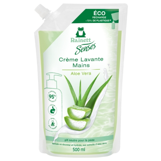 Savon Liquide Recharge Mains Aloe Vera RAINETT