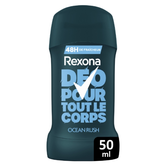 Déodorant Homme Pour tout le Corps 72h Ocean Rush REXONA MEN