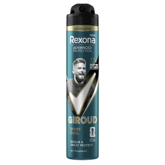 Déodorant Spray Homme Anti-Transpirant 72H Olivier Giroud REXONA MEN