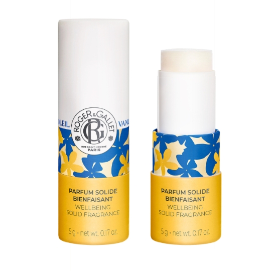 Eau Parfumée Solide Bienfaisant - Vanille Soleil ROGER & GALLET