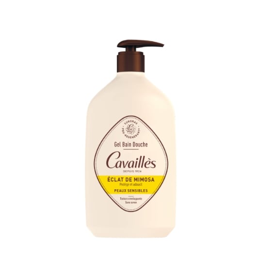 Gel douche Famille Surgras Pro-Régénérant Peaux Sensibles Parfum Mimosa Sans Savon ROGER CAVAILLES