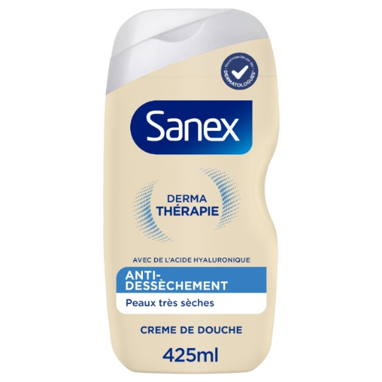 Crème Douche Derma Thérapie Anti-Dessèchement peaux très sèches SANEX