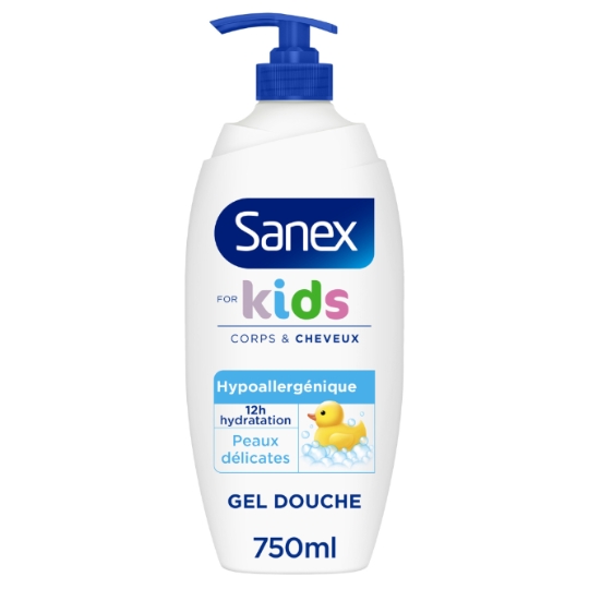 Gel douche Enfants Corps et Cheveux SANEX