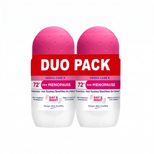 Déodorant Bille Derma Care+ 72H Ménopause Day&Night SANEX