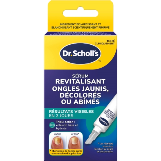 Sérum pour les ongles Rénovateur Ongles Jaunes Décolorés Abîmés SCHOLL