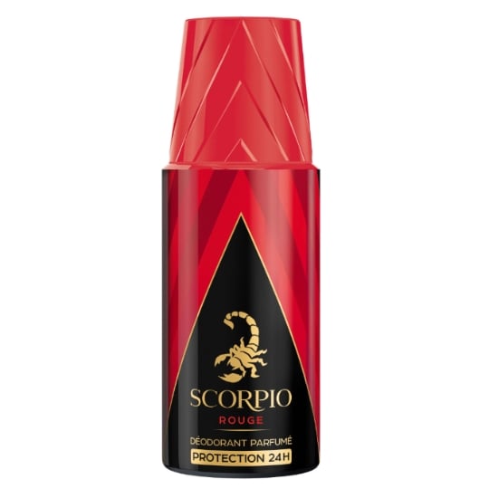 Déodorant spray homme Rouge SCORPIO