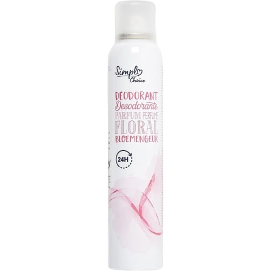 Déodorant spray Parfum floral SIMPL