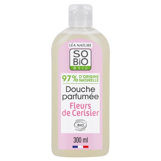 Gel douche Parfum Fleurs De Cerisier SO'BIO ETIC