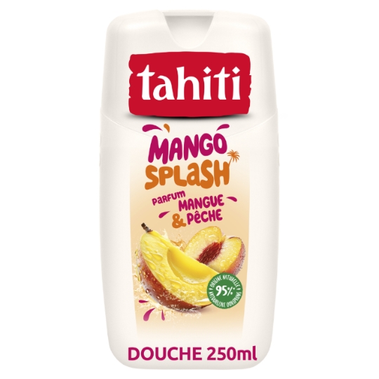 Gel Douche Mango Splash Parfum Mangue & Pêche TAHITI