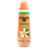 Déodorant spray compressé Anti-transpirant Efficacité 48h Fleur d'oranger USHUAIA
