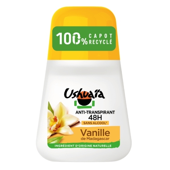 Déodorant bille Anti-humidité Anti-odeur 48h Vanille USHUAIA