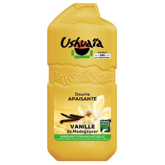 Gel Douche Apaisant Vanille de Madagascar USHUAIA