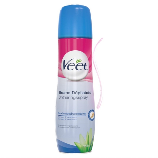 Crème Dépilatoire Jambes et Corps Peau Sensible Aloe Vera Vitamine E VEET