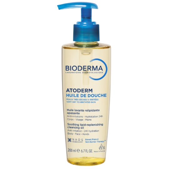 Huile de douche Pour peaux très sèches à irritées BIODERMA