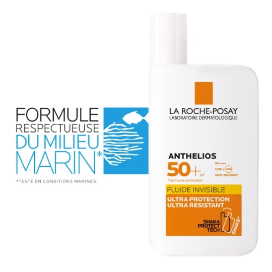 Crème solaire Fluide Visage Spf 50+ Peaux Sensibles Invisible LA ROCHE POSAY