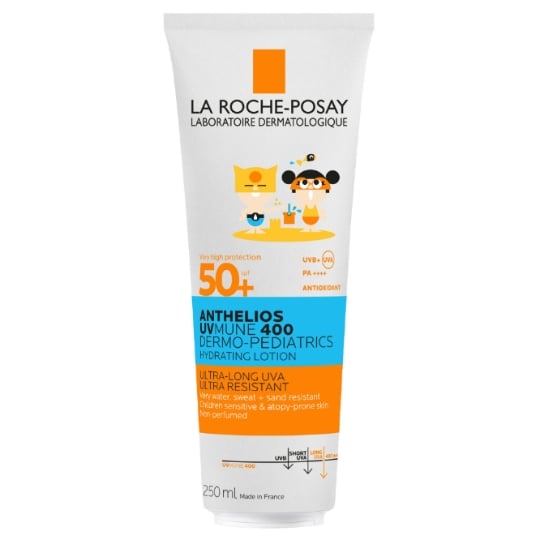 Crème solaire Enfant Peau Sensible Visage Corps Très Haute Protection Spf 50+ Résistant à l'Eau LA ROCHE POSAY