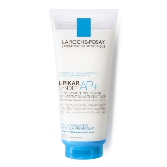 Crème de douche Peaux Sensibles Anti-irritations Lipikar Syndet AP+ LA ROCHE POSAY