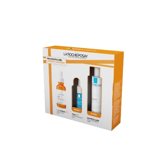 Coffret Noël Sérum Vitamine C12 Anti-rides Éclat Lissée Lumineuse Peau Sensible 3 Produits LA ROCHE POSAY