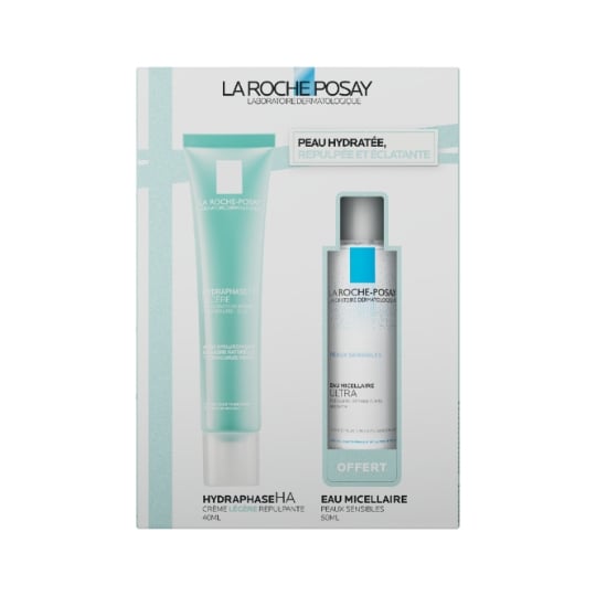 Coffret Soin Visage Repulpant Éclatant Acide Hyaluronique 2 produits Hydraphase LA ROCHE POSAY