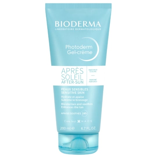 Après-soleil Gel Crème Hydratant  Peau Sensible Apaisant Sublime le Bronzage Photoderm BIODERMA