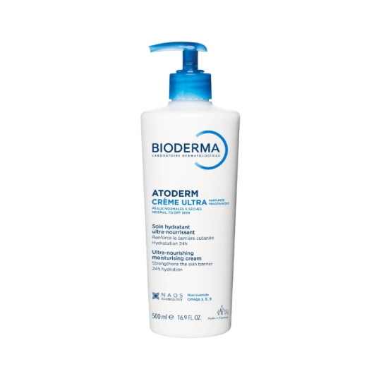 Crème Corps Peau Sèche Hydratante et Ultra-Nourrissante Ultra-parfumée Atoderm BIODERMA