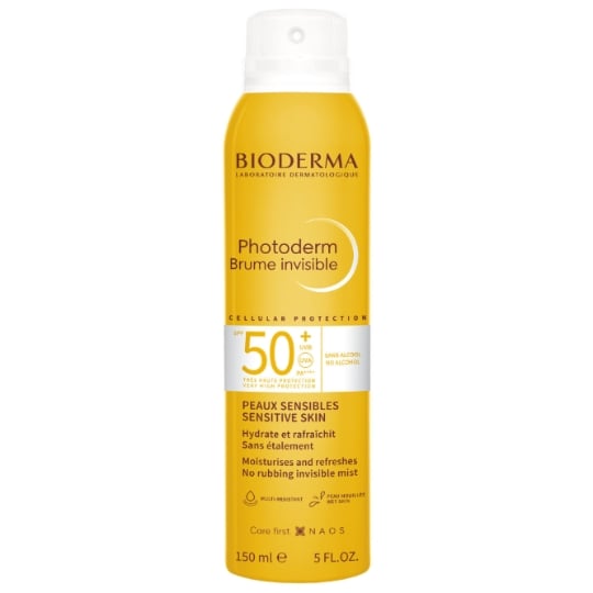 Brume solaire Adulte Visage Corps Spf 30 Peau Sensible Invisible Très Haute Protection Photoderm BIODERMA