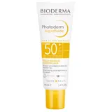 Crème solaire Visage Peau Sensible  Spf 50+ Photoderm Aquafluide non teinté BIODERMA