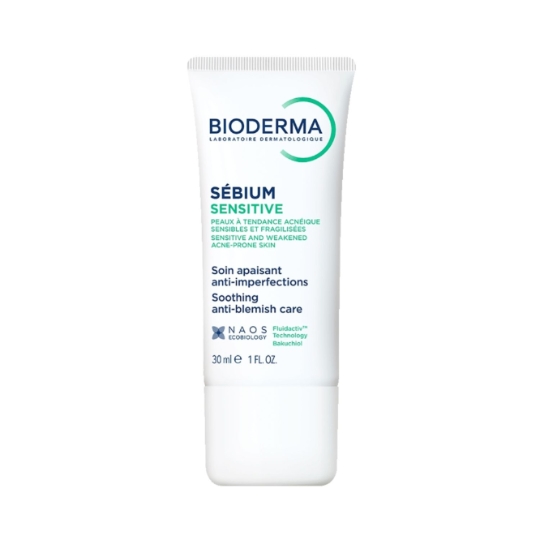 Soin Apaisant Anti-imperfections Visage Peau Sensible Sébium Sensitive BIODERMA