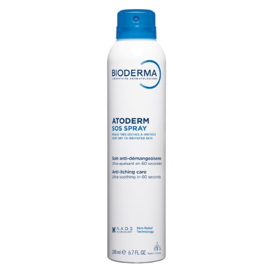 Spray Anti-démangeaisons Peau Très Sèche Eczéma Atopique Atoderm BIODERMA