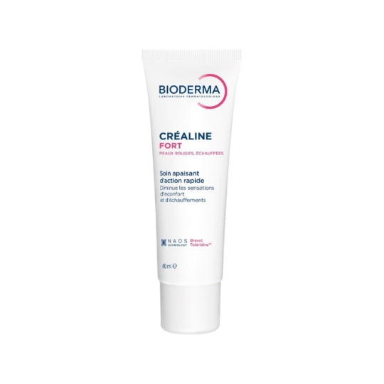 Crème Visage Peaux Rougies Apaisante et Protectrice Créaline Fort BIODERMA