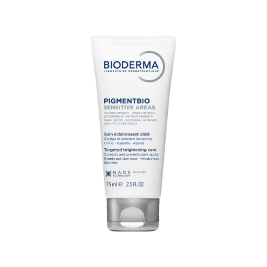 Crème Corps Zones Sensibles Eclaircissante Anti-tâches Pigmentbio Sensitive Areas BIODERMA