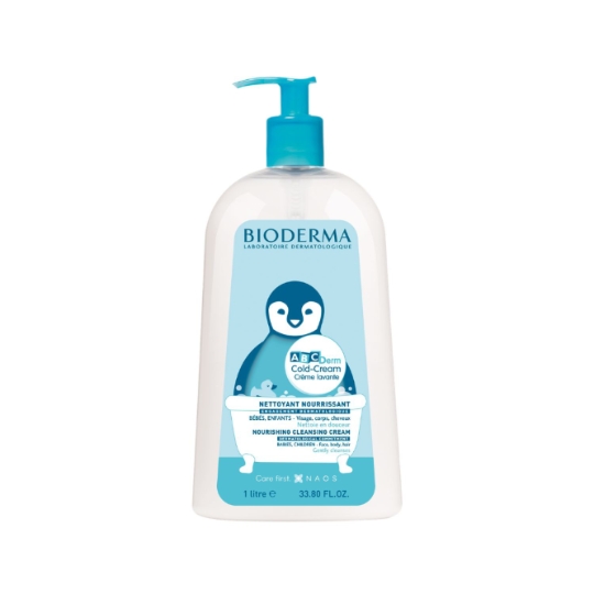 Crème lavante bébé Nourrissante Cold Cream ABCDerm BIODERMA