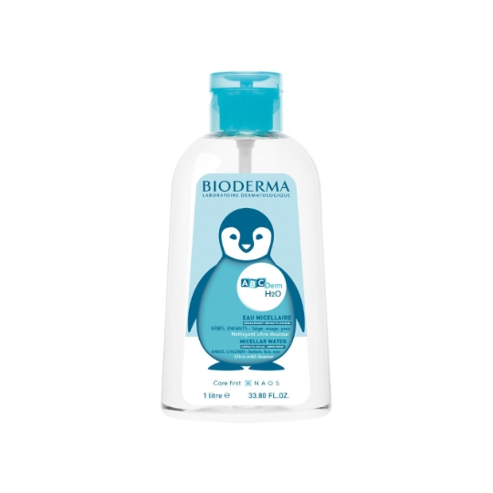 Eau micellaire bébé Nettoyante Peau Sèche H2O ABCDerm BIODERMA