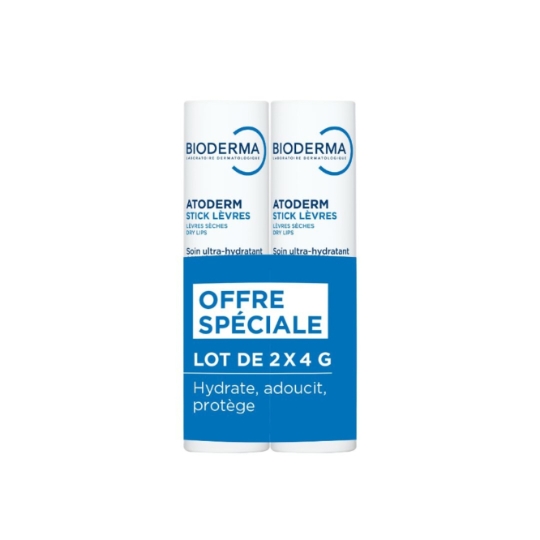 Baume à lèvres Réparateur Hydratant Lèvres Desséchées Atoderm BIODERMA