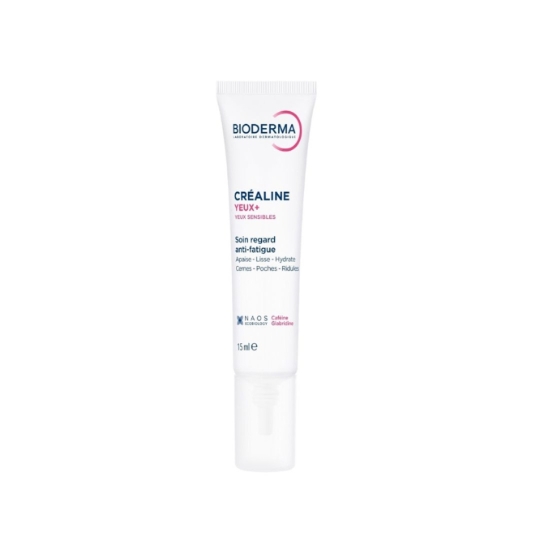Contour des yeux Gel Crème Anti-poches Hydratant Créaline Yeux+ BIODERMA